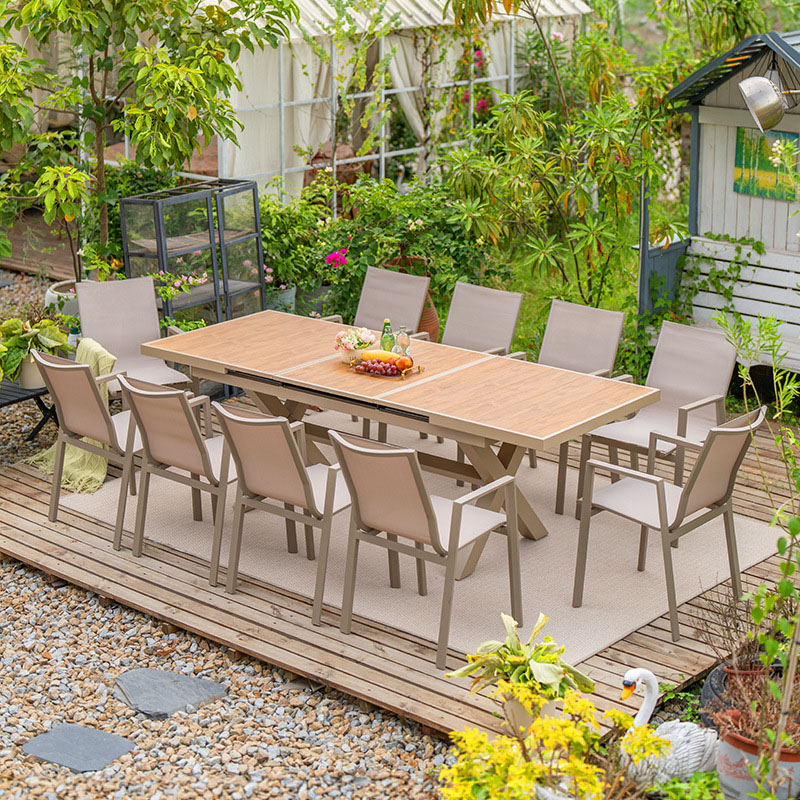 Modern Durable Aluminum Garden - Outdoor Furniture Dining Set 리뷰 및 가격