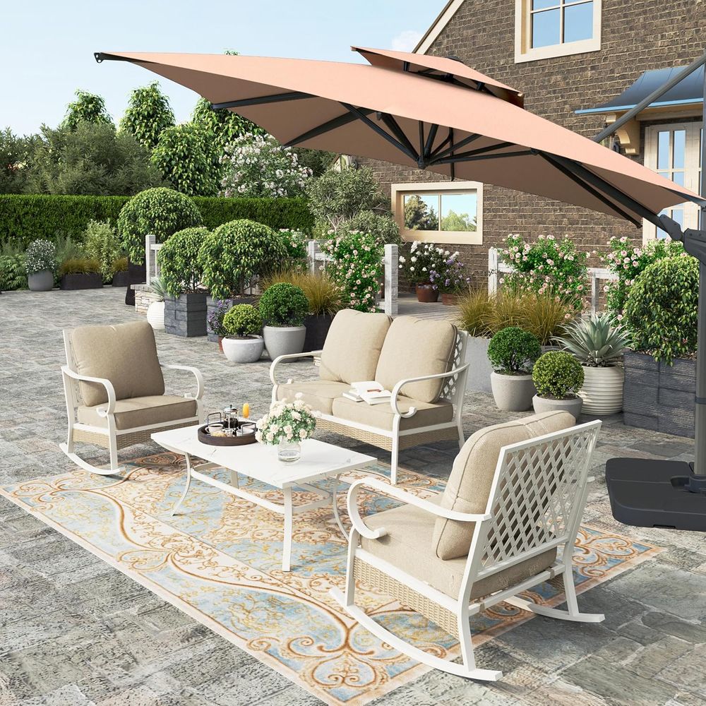 4-Piece Outdoor Patio Furnitur - Outdoor Furniture For Patio 리뷰 및 가격