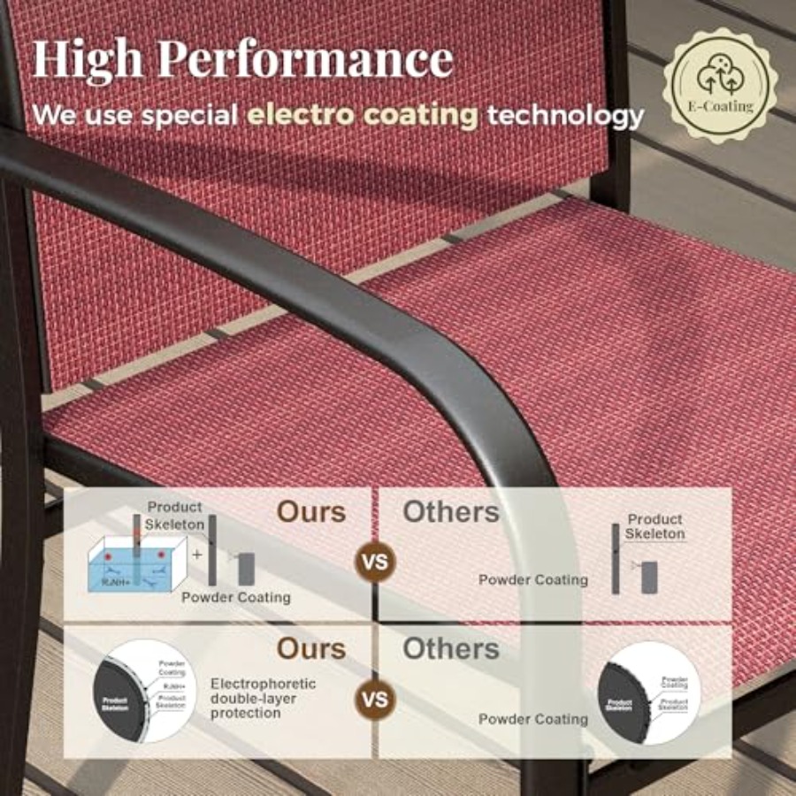 Patio dining set for 6: metal  - Outdoor Furniture Dining Set 리뷰 및 가격