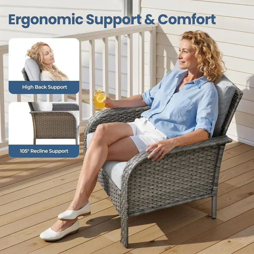 All-Weather Rattan Outdoor Fur - Outdoor Furniture Loveseat 리뷰 및 가격