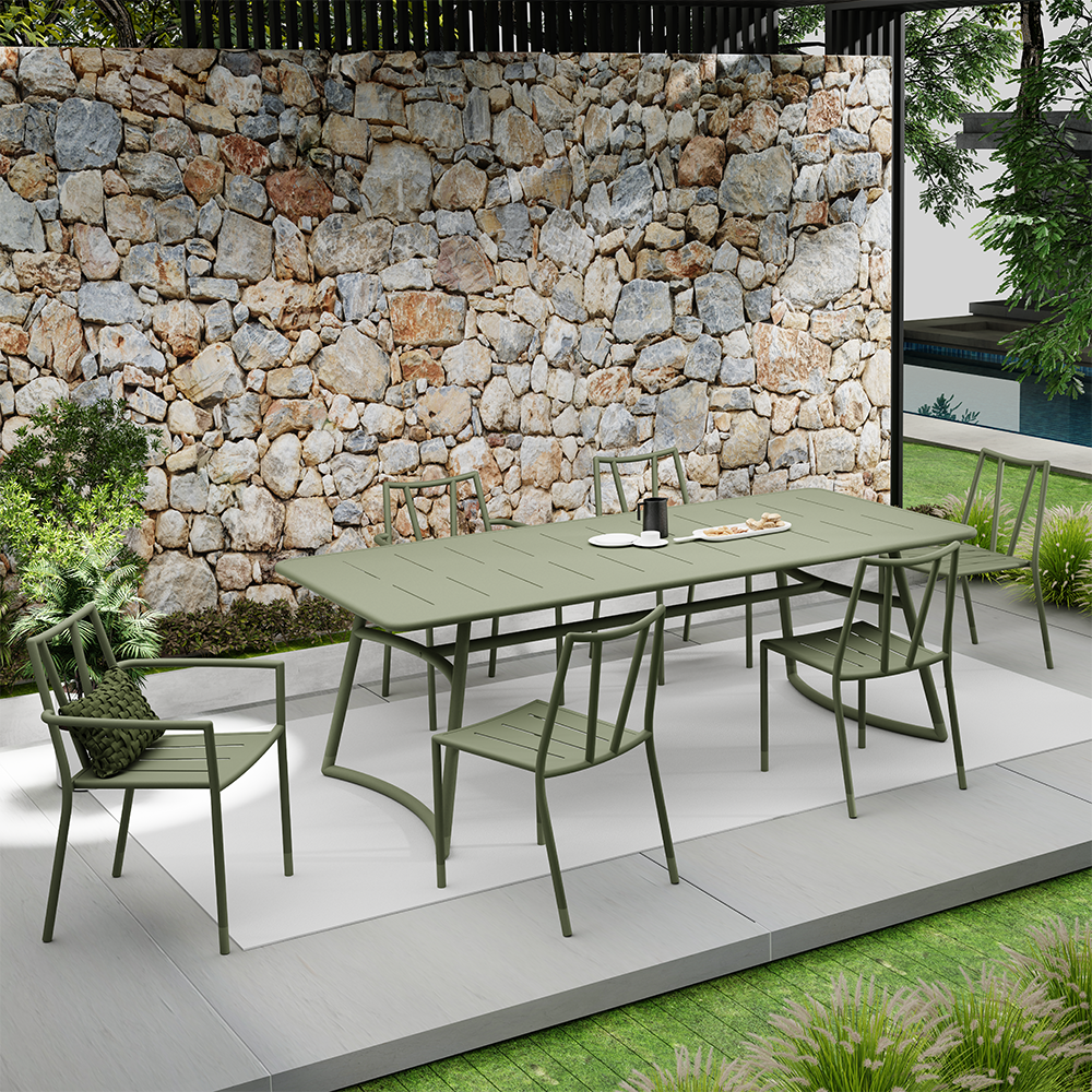Outdoor Garden Outside Furnitu - Outdoor Furniture Dining Set 리뷰 및 가격