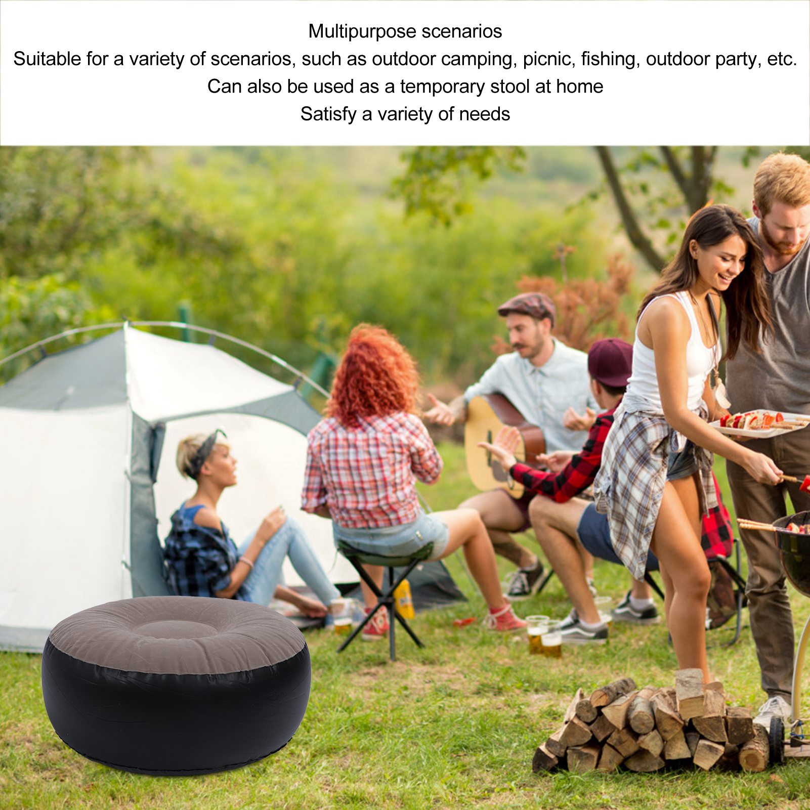 Inflatable Flocking Stool Mult - Outdoor Furniture Design 리뷰 및 가격