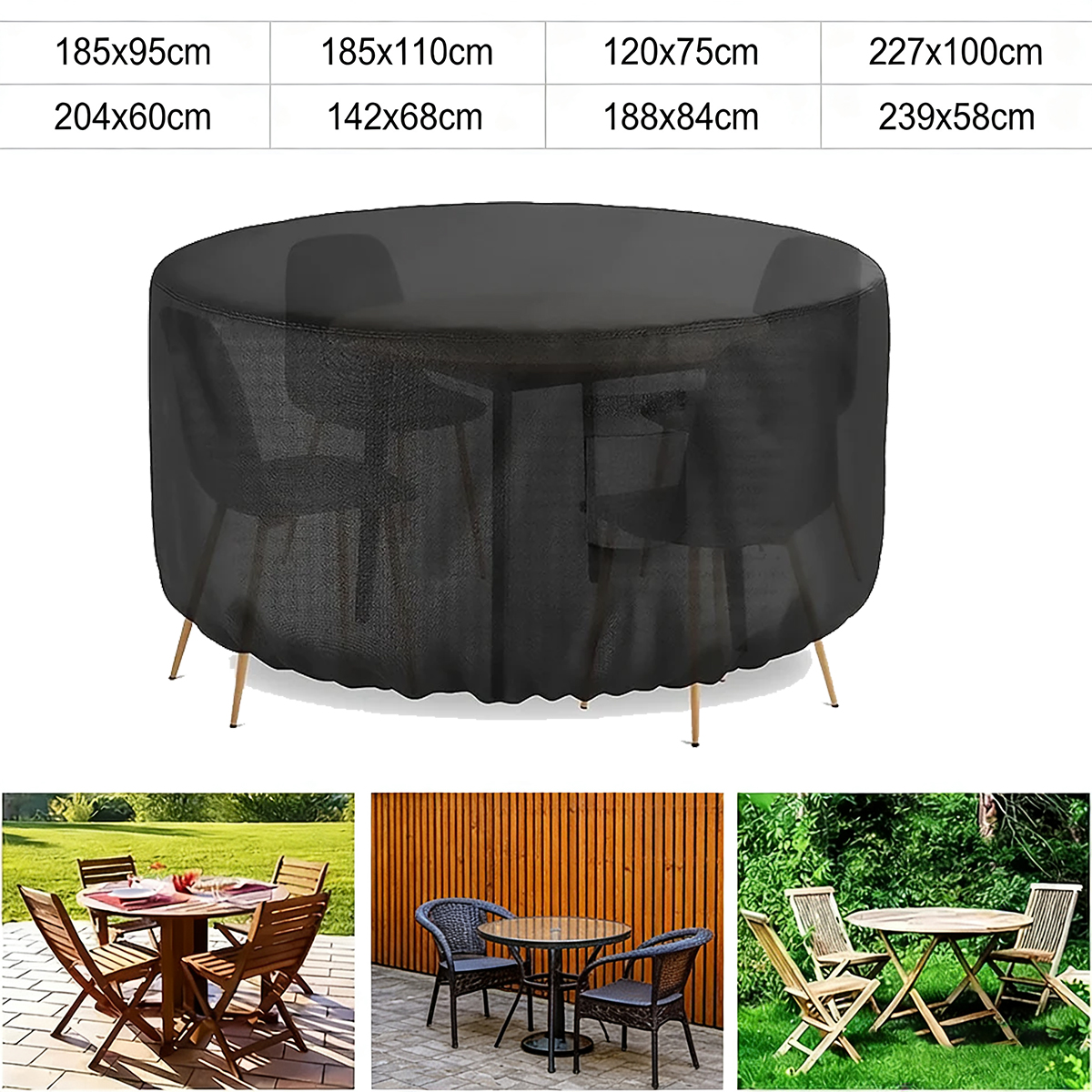 Multi Size Round Patio Furnitu - Outdoor Furniture Design 리뷰 및 가격