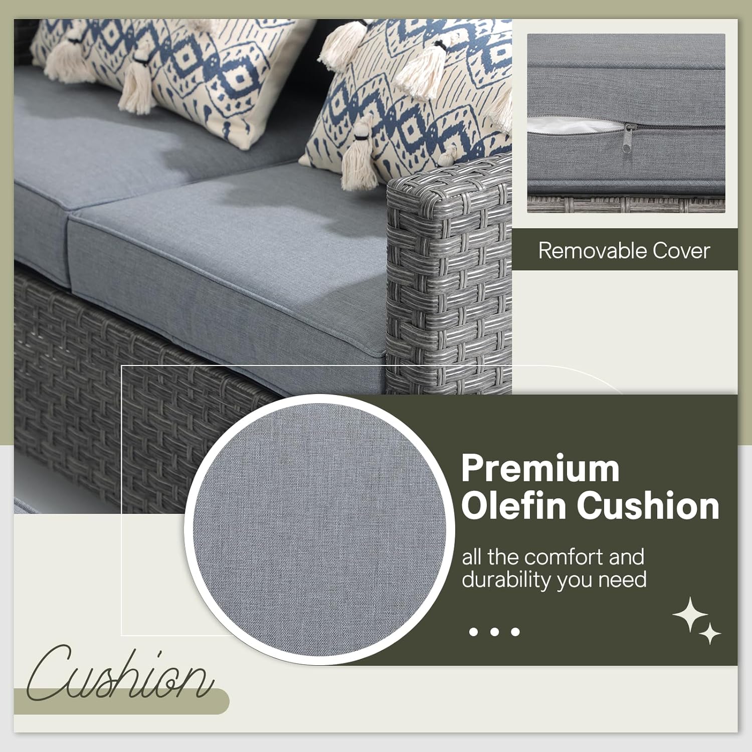 6pcs Grey PE Rattan Outdoor Se - Outdoor Furniture Dining Set 리뷰 및 가격