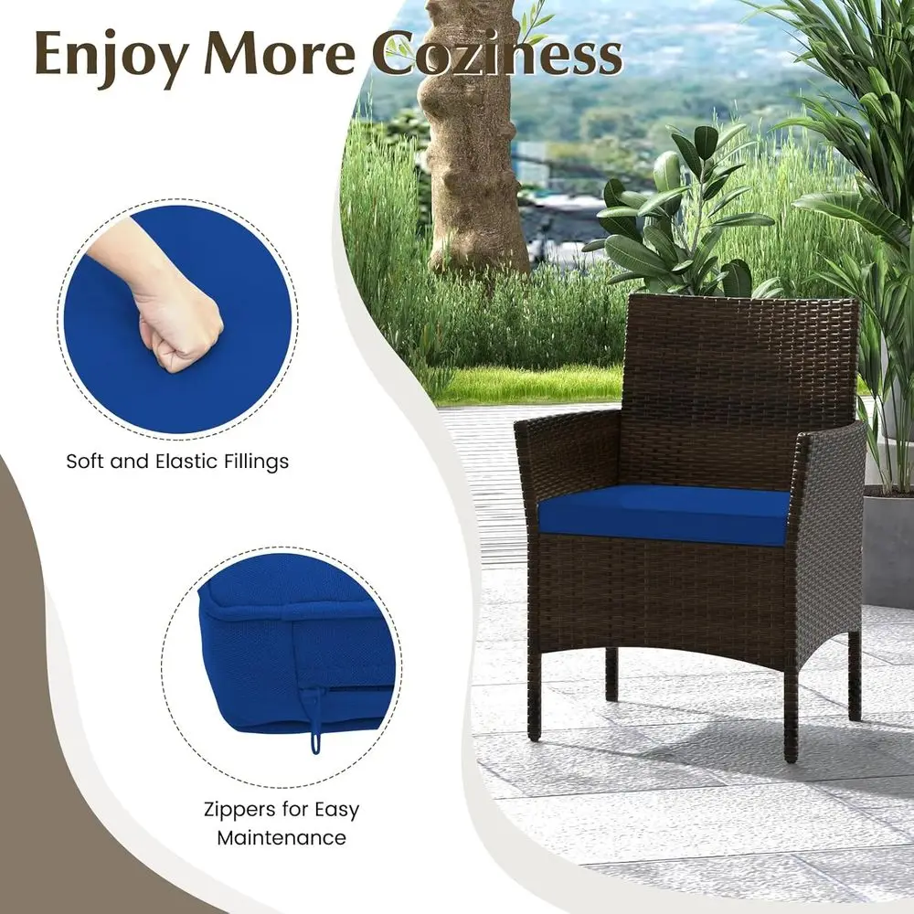 8-Piece Outdoor Rattan Patio F - Outdoor Furniture Loveseat 리뷰 및 가격
