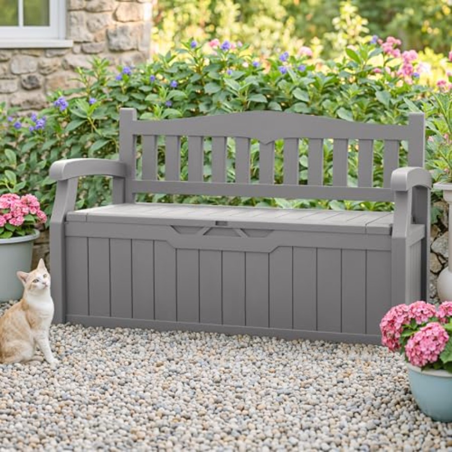 75 Gallon Outdoor Storage Benc - Outdoor Furniture Design 리뷰 및 가격
