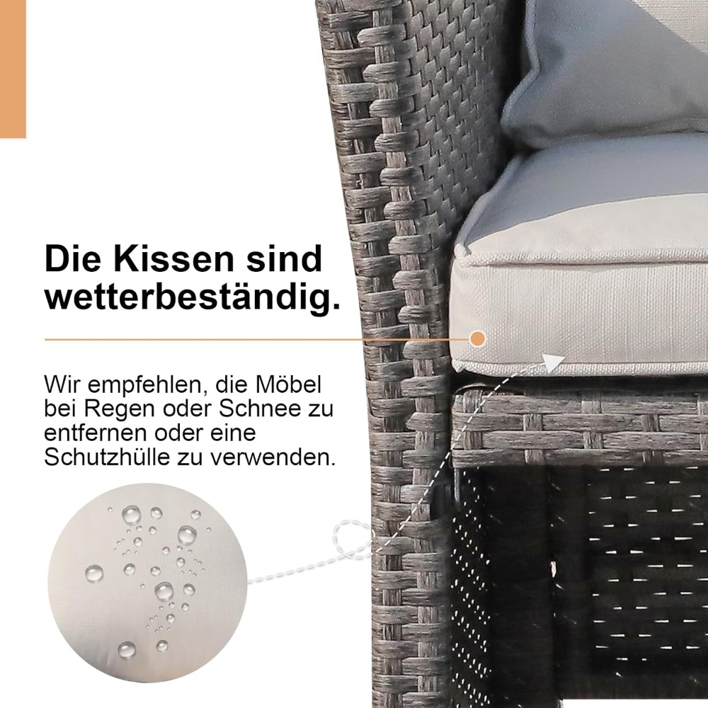 2-Piece Outdoor Patio Furnitur - Outdoor Furniture Loveseat 리뷰 및 가격