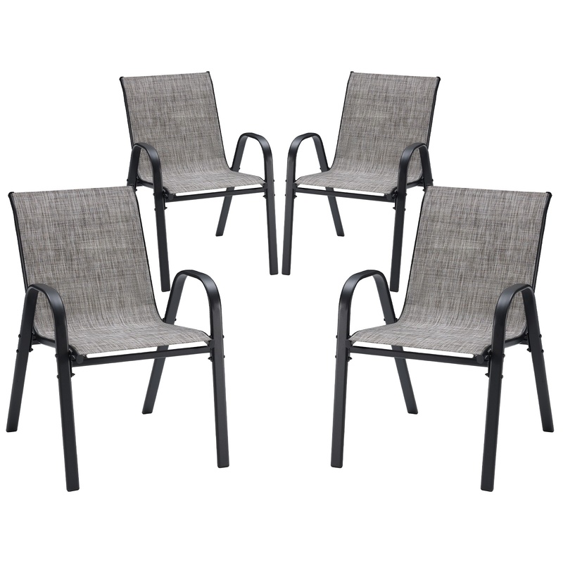 Stackable Outdoor Dining Chair - Outdoor Furniture Dining Set 리뷰 및 가격