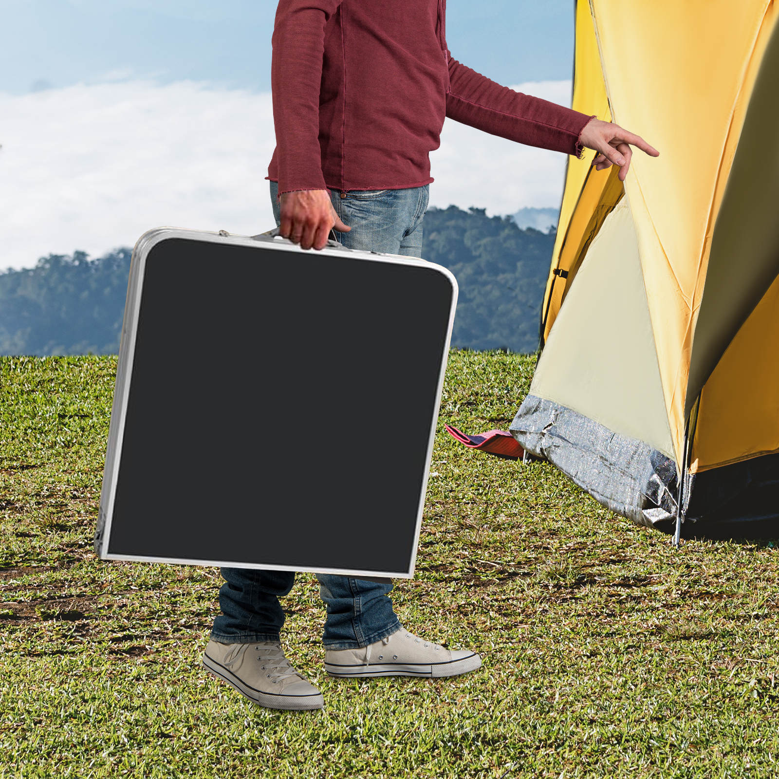 Camping Folding Table Cooking  - Outdoor Furniture Kitchener 리뷰 및 가격