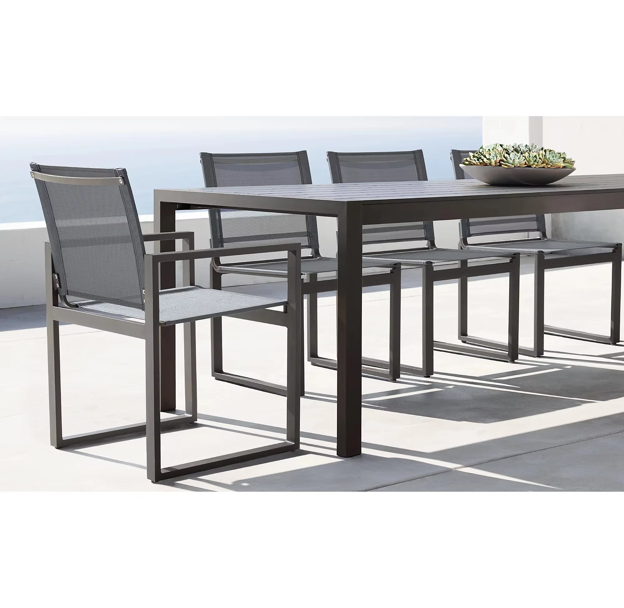 Armchair Elegant Aluminum Meta - Outdoor Furniture Dining Set 리뷰 및 가격