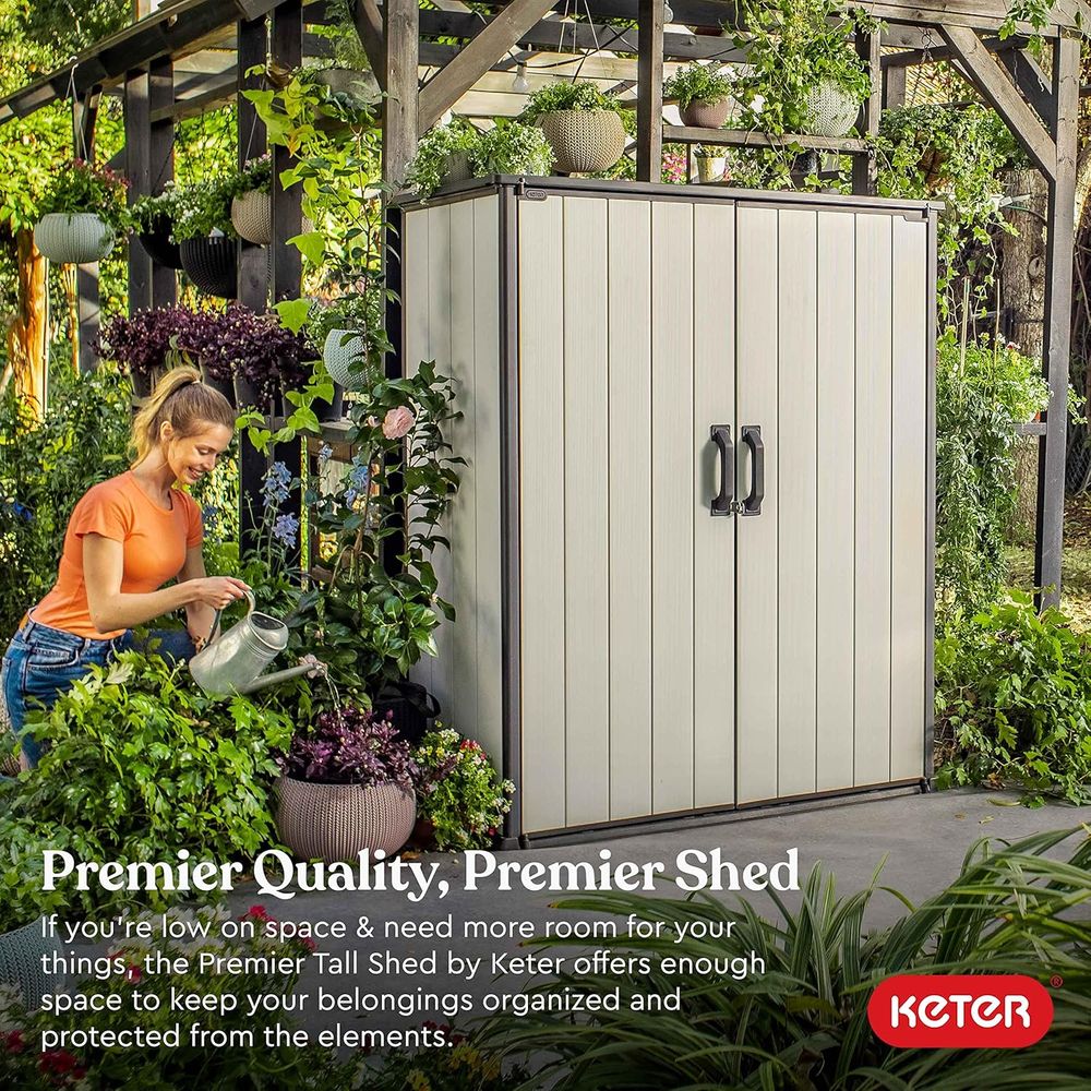 Resin Outdoor Storage Shed, 4. - Outdoor Furniture For Patio 리뷰 및 가격