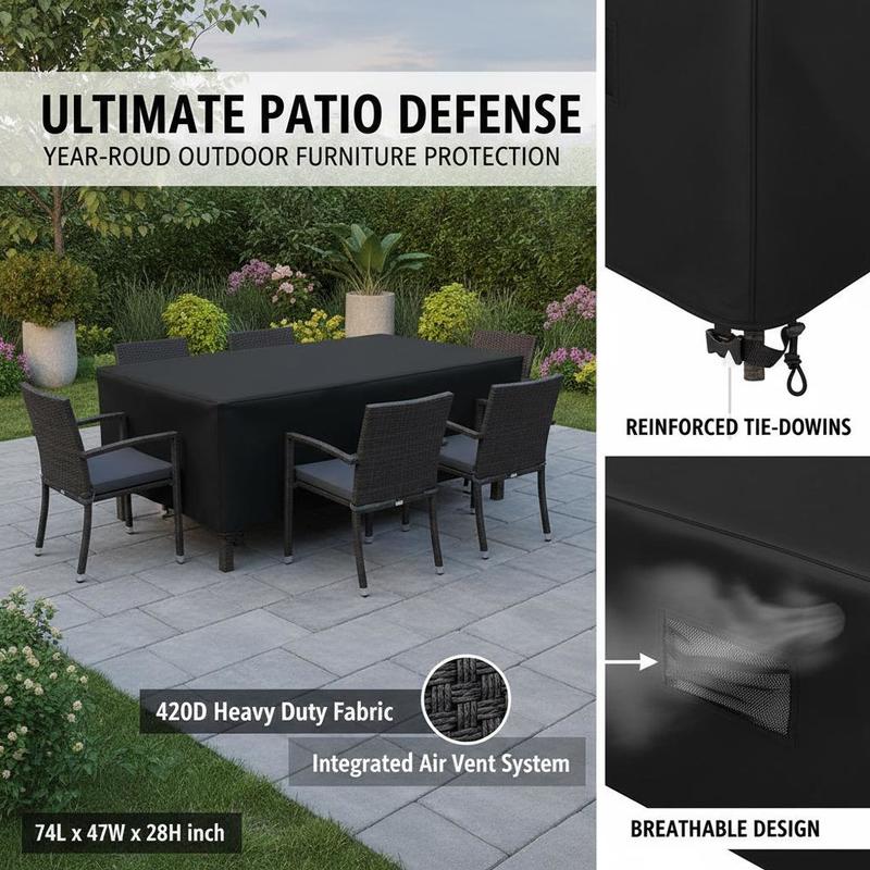 Outdoor Table Set Protector 74 - Outdoor Furniture Design 리뷰 및 가격