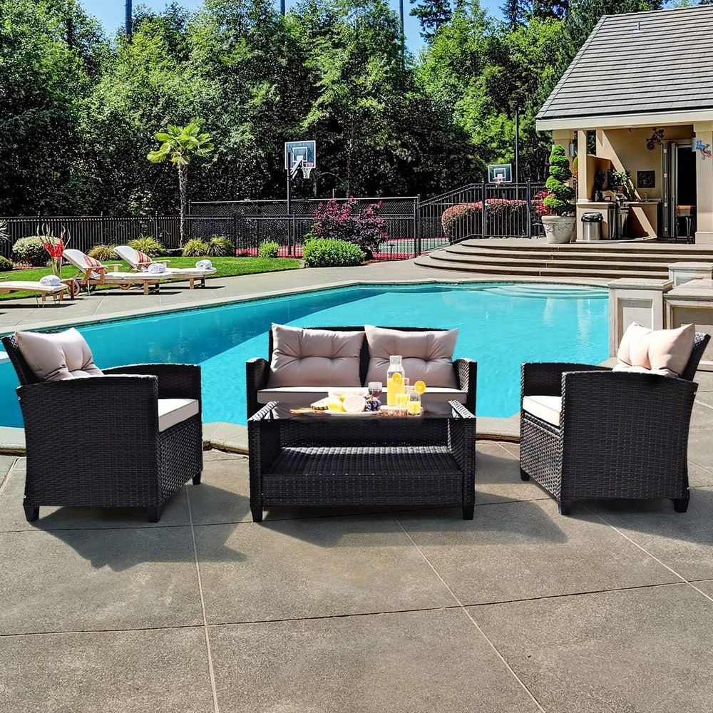 Rattan Outdoor Patio Furniture - Outdoor Furniture Loveseat 리뷰 및 가격