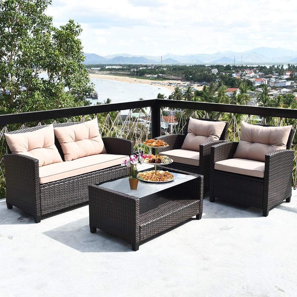 Rattan Outdoor Patio Furniture - Outdoor Furniture Loveseat 리뷰 및 가격