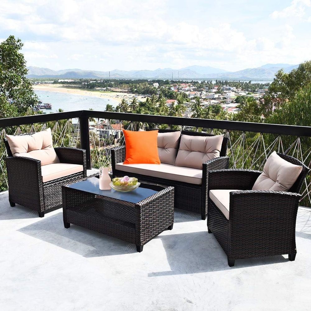 Rattan Outdoor Patio Furniture - Outdoor Furniture Loveseat 리뷰 및 가격