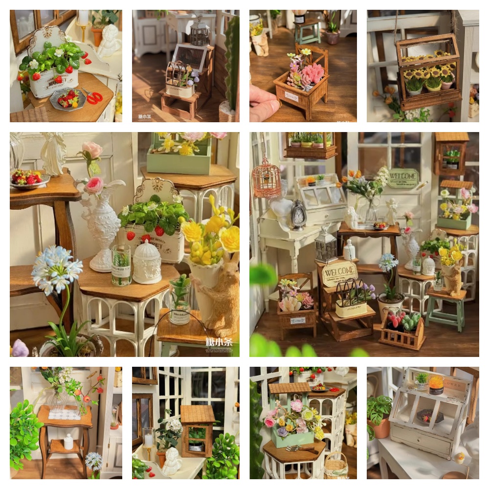 Doll House Miniature Garden Ac - Outdoor Furniture Design 리뷰 및 가격